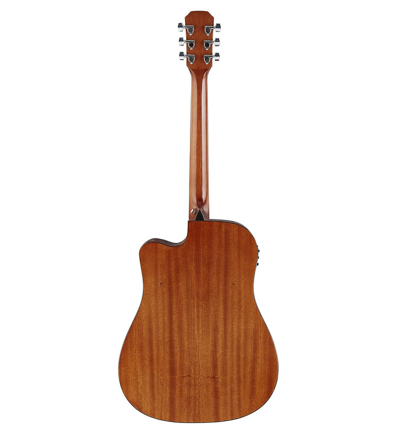 Austin AA25-DSEC-SB Acoustic Electric Dreadnought w/ Cutaway, Satin Sunburst - Musical Instrument Warehouse