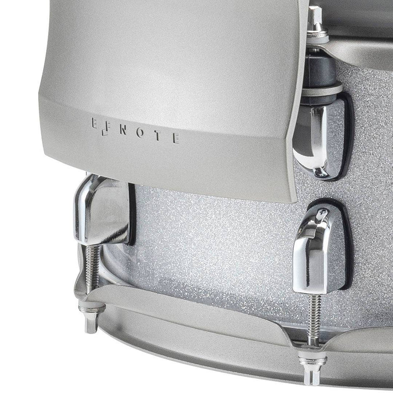 EFNOTE 5 Acoustic Designed Electronic Drum Set, MIDI, w/360 Triggering, 3 Zone, 8ch XLR - White Sparkle - Musical Instrument Warehouse