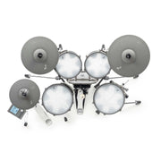 EFNOTE 3B Acoustic Designed Electronic Drum Set, MIDI , w/360 Triggering, , 3 Zone, 8ch XLR - White Sparkle - Musical Instrument Warehouse