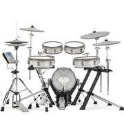 EFNOTE 3B Acoustic Designed Electronic Drum Set, MIDI , w/360 Triggering, , 3 Zone, 8ch XLR - White Sparkle - Musical Instrument Warehouse