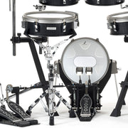 EFNOTE 3X Acoustic Designed Electronic Drum Set, MIDI , w/360 Triggering, , 3 Zone, 8ch XLR - Black Oak Wrap - Musical Instrument Warehouse