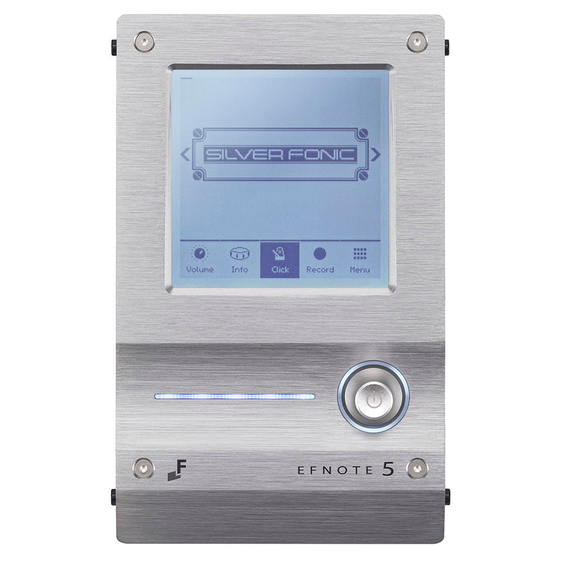 EFNOTE 5 Acoustic Designed Electronic Drum Set, MIDI, w/360 Triggering, 3 Zone, 8ch XLR - White Sparkle - Musical Instrument Warehouse