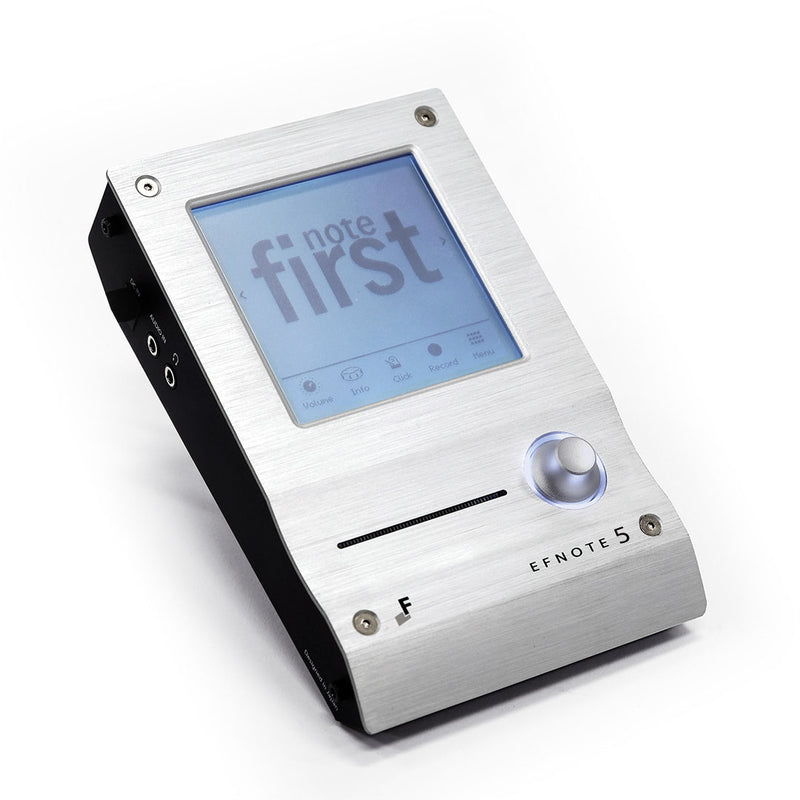 EFNOTE 5 Acoustic Designed Electronic Drum Set, MIDI, w/360 Triggering, 3 Zone, 8ch XLR - White Sparkle - Musical Instrument Warehouse