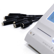 EFNOTE 5X Acoustic Designed Electronic Drum Set, MIDI , w/360 Triggering, , 3 Zone, 8ch XLR - Black Oak Wrap - Musical Instrument Warehouse