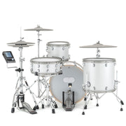EFNOTE 7 Acoustic Designed Electronic Drum Set, MIDI , w/360 Triggering, , 3 Zone, 8ch XLR - White Sparkle - Musical Instrument Warehouse