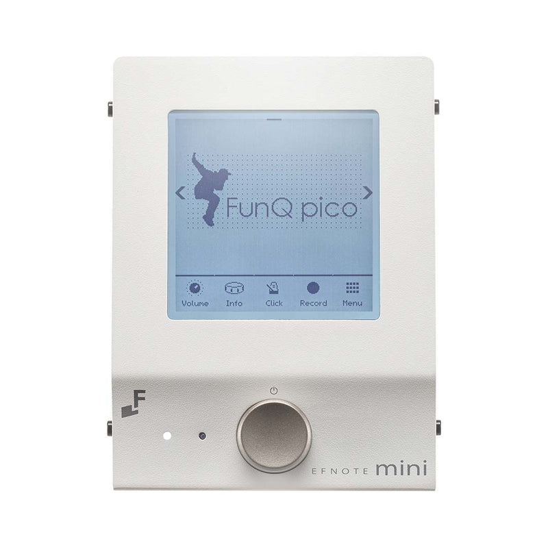 EFNOTE mini Acoustic Designed Electronic Drum Set, USB C, MIDI, w/360 Triggering, 3 Zone, 8ch XLR - White Sparkle - Musical Instrument Warehouse