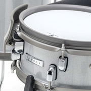 EFNOTE mini Acoustic Designed Electronic Drum Set, USB C, MIDI, w/360 Triggering, 3 Zone, 8ch XLR - White Sparkle - Musical Instrument Warehouse