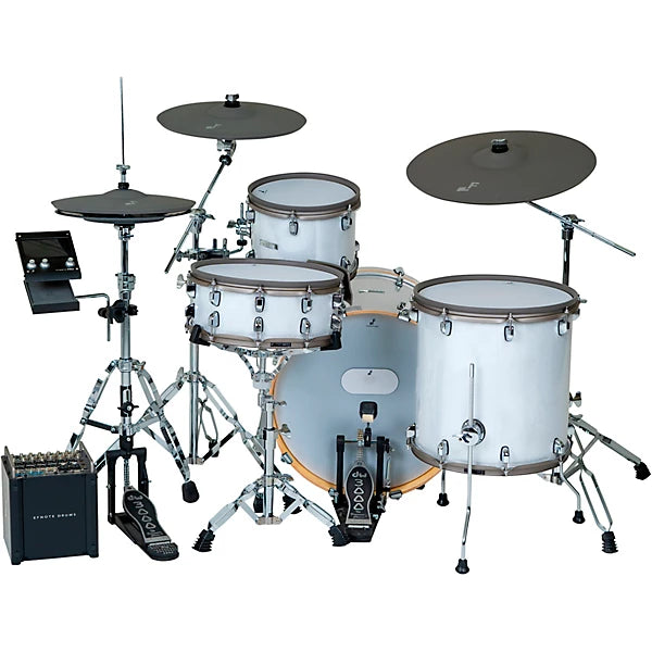 EFNOTE PRO Acoustic Design 700 Electronic Drum Set: Premium 360 Triggering & 3-Zone Cymbals, Stage Box with 12 Direct XLR Outs - Musical Instrument Warehouse