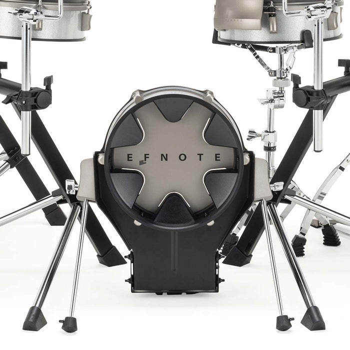 EFNOTE 3B Acoustic Designed Electronic Drum Set, MIDI , w/360 Triggering, , 3 Zone, 8ch XLR - White Sparkle