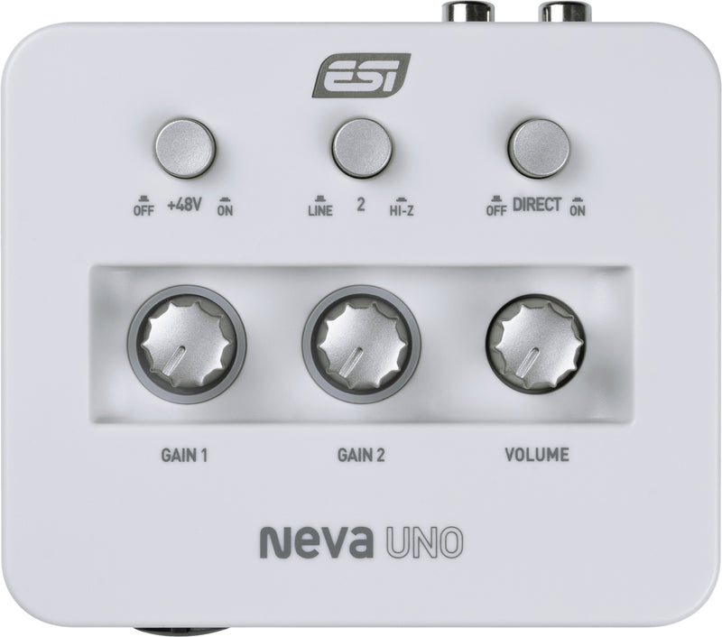 ESI Neva UNO Audio Interface bundle Protools Suite Included - Musical Instrument Warehouse