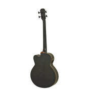 Aria FEB-F2M-FL Electro Acoustic Bass 814MM Medium Scale Fretless - Musical Instrument Warehouse