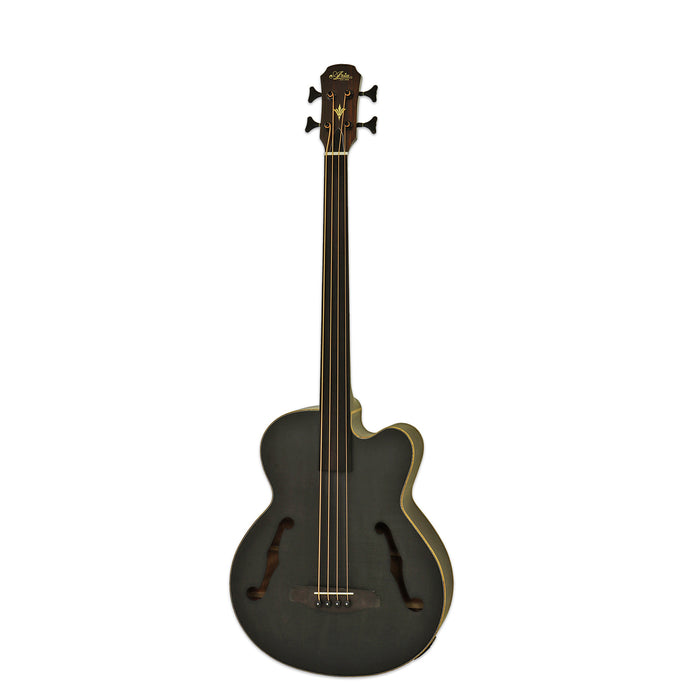 Aria FEB-F2M-FL Electro Acoustic Bass 814MM Medium Scale Fretless