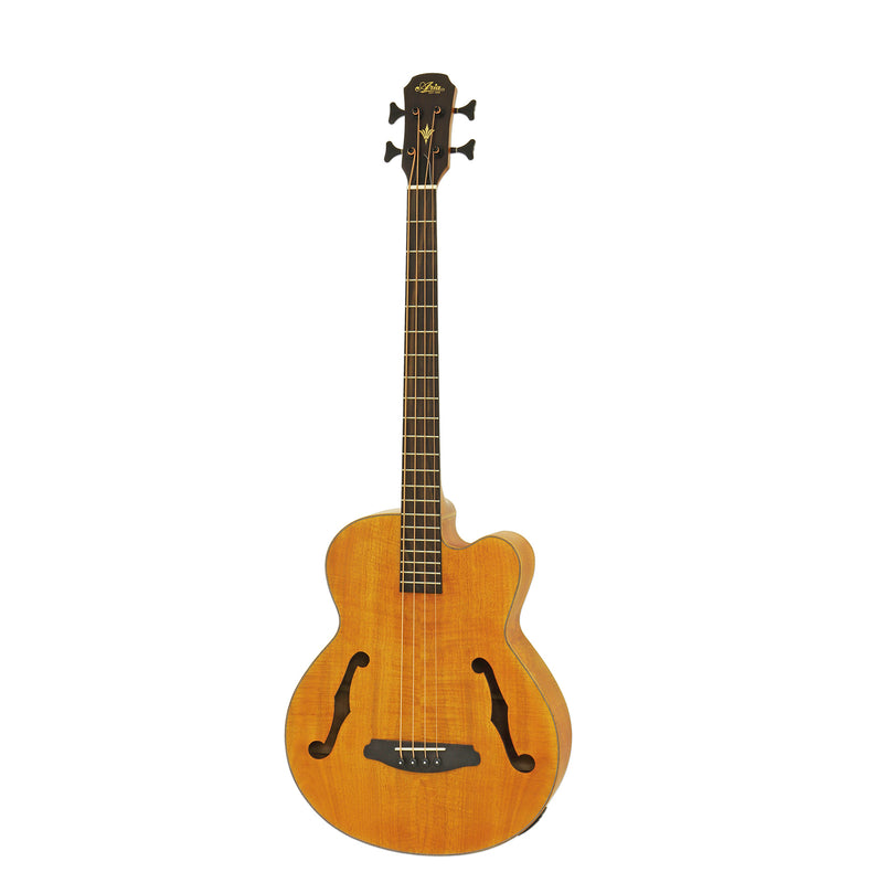 Aria FEB - F2M Electro Acoustic Bass 814MM Medium Scale - Musical Instrument Warehouse