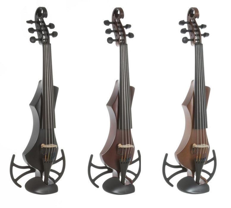 GEWA Novita 3.0 Electric 5-Strings Violin With Universal Shoulder Rest Adapter - Musical Instrument Warehouse