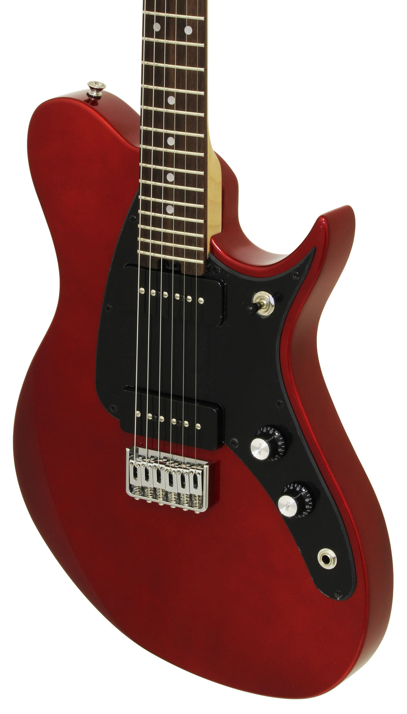 Aria Jet II Candy Apple Red - Musical Instrument Warehouse