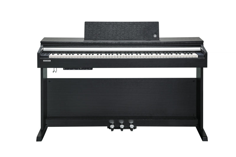 Kurzweil CUP M1 Home Digital Upright Piano | 88 Keys, Bluetooth+MIDI & USB Connectivity, Black - Musical Instrument Warehouse