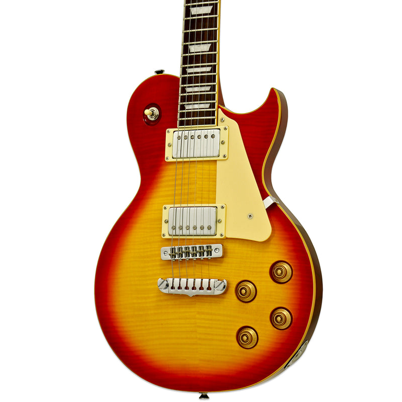 Aria Pro II PE-590STD Electric Guitar Aged Cherry Sunburst - Musical Instrument Warehouse