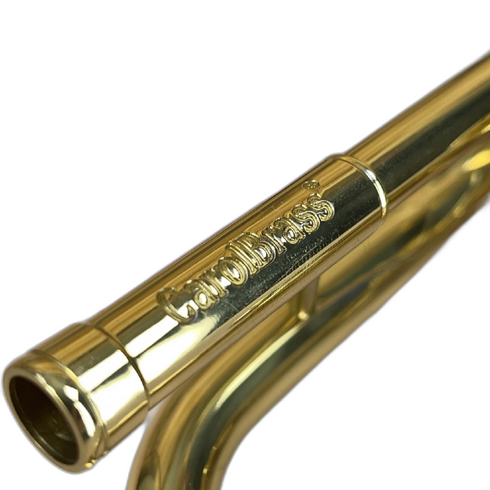 Carol Brass Student Model Trumpet – CTR‐1000H‐YSS‐Bb-L - Yellow Brass Lacquer Finish