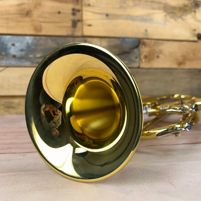 Carol Brass Student Model Trumpet – CTR‐1000H‐YSS‐Bb-L - Yellow Brass Lacquer Finish