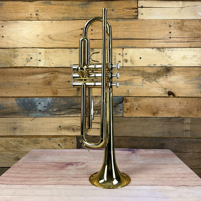 Carol Brass Student Model Trumpet – CTR‐1000H‐YSS‐Bb-L - Yellow Brass Lacquer Finish