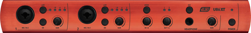 ESI U86 XT 2022 Professional 24-bit USB Audio Interface with 8 Inputs / 6 Outputs - Musical Instrument Warehouse