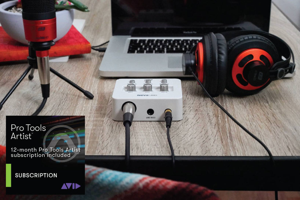 ESI Neva UNO Audio Interface bundle Protools Suite Included - Musical Instrument Warehouse