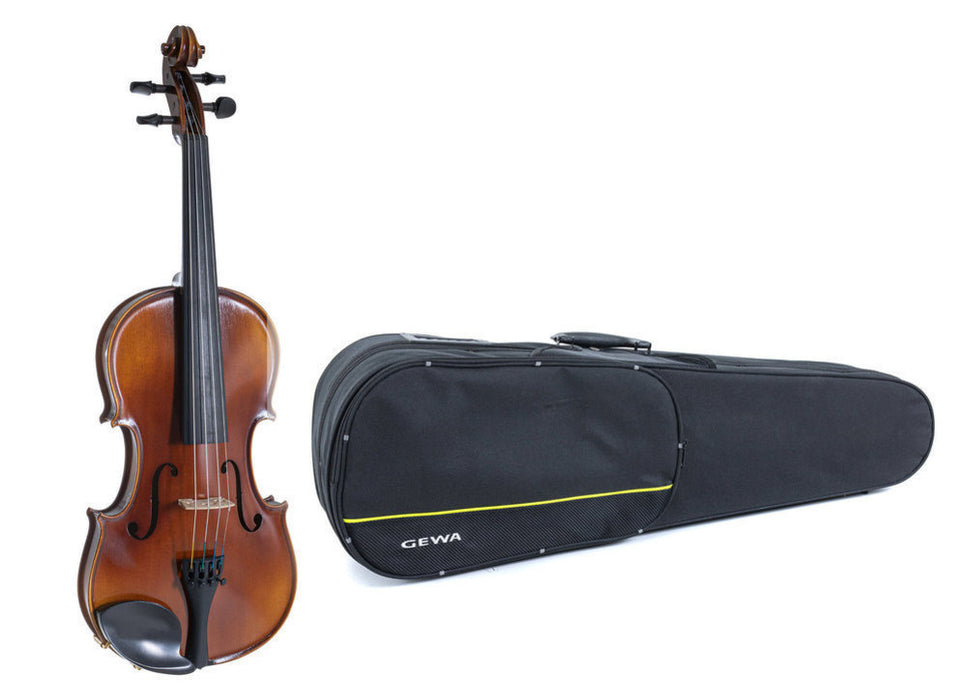 GEWA Violin L'Apprenti VL1 with Thomastik Alphayue Strings and Shaped Case - Musical Instrument Warehouse